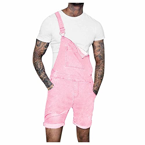 Chino Hose Herren Lang Wanderhose Jogginghose Trainingshose Trekkinghose Slim Fit Hosen Regenhose Security Taktische Jogginghosen Track Dreiviertel Karierte Hose O-Rosa XXL 510 von Generic