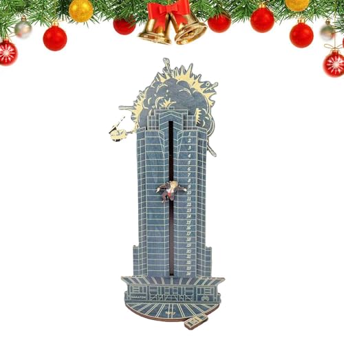 Christmas - The Hard - Hans Gruber Falling Off Nakatomi Plaza | Christmas Countdown Calendar The Hard Hans von Generic