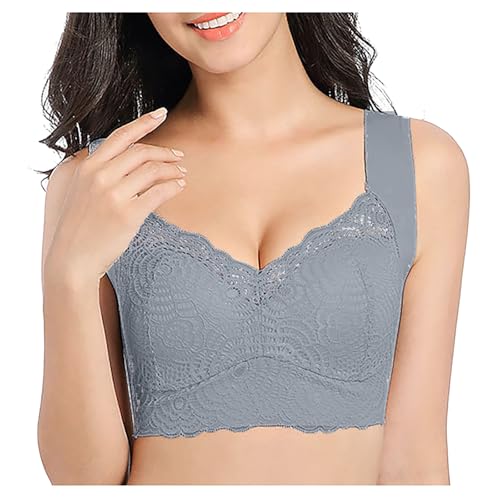 Comfit-BH, Comfit-Original Bequemer und stützender Push-up-BH, Haltungs-BHS für Damen, Bügel-BH mit Floraler Spitze in Übergröße Schlaf BH Klassische Top Klassische Einfarbig Bra Comfit-BH, Comfit-Original Bequemer und stützender Push-up-BH, Haltungs-BHS für Damen, Bügel-BH mit Floraler Spitze in Übergröße Schlaf BH Klassische Top Klassische Einfarbig Bra von Generic