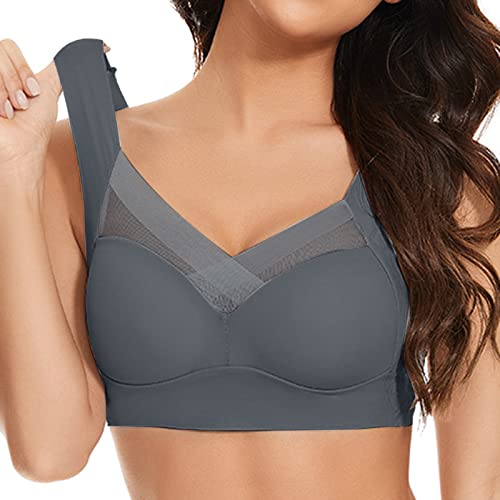 Comfy Haltungskorrektur BH, Mode Deep Cup BH Sommer Push-up Wireless-Elegant BH, Haltungskorrigierender BH für Damen Mode Deep Cup unter Kleidung in Übergröße Bügelloser von Generic