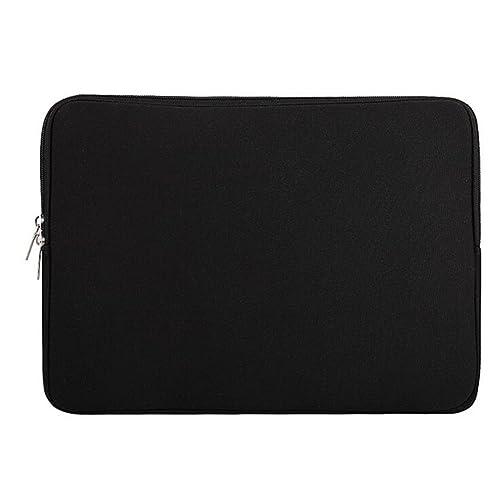 Computertasche Bunte Laptoptasche mit Taschen Damen Canvas Taschen (Black, 15.6) von Generic