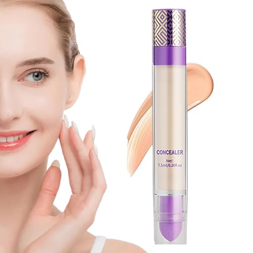 Concealer für dunkle Brillen, Creme Cercher Vollständige Abdeckung, 4 von 1 Grundierung, wasserdicht, langanhaltend, feuchtigkeitsspendend, feuchtigkeitsspendend, 7,5 ml, für Frauen von Generic