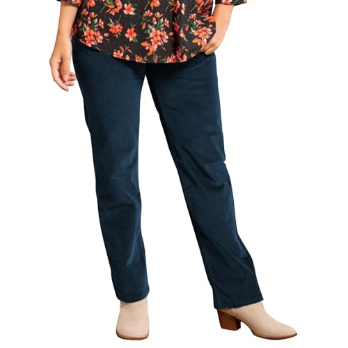 Cordhose Damen Stretch Schwarz - Outdoorhose Damen Große Größen - Freizeithose Baumwolle Lang Baumwolle Sporthose Mit Taschen Sweathose High Waist Sweatpants Fit Freizeithose Jogger Cordhose Damen Stretch Schwarz - Outdoorhose Damen Große Größen - Freizeithose Baumwolle Lang Baumwolle Sporthose Mit Taschen Sweathose High Waist Sweatpants Fit Freizeithose Jogger von Generic