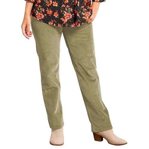 Cordhose Damen Stretch Schwarz - Outdoorhose Damen Große Größen - Freizeithose Baumwolle Lang Baumwolle Sporthose Mit Taschen Sweathose High Waist Sweatpants Fit Freizeithose Jogger Cordhose Damen Stretch Schwarz - Outdoorhose Damen Große Größen - Freizeithose Baumwolle Lang Baumwolle Sporthose Mit Taschen Sweathose High Waist Sweatpants Fit Freizeithose Jogger von Generic