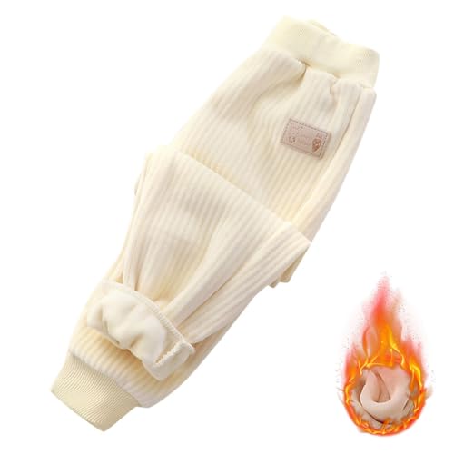 Cordhose Kinder Baby Thermoleggings Mädchen Jungen Einfarbig Fleece Thermohose Kinder Gefütterte Hose Weich Bequem Jogginghose Kuschel Winterhose Elastische Taille Sporthose Casual Hosen 0-5 Jahre von Generic