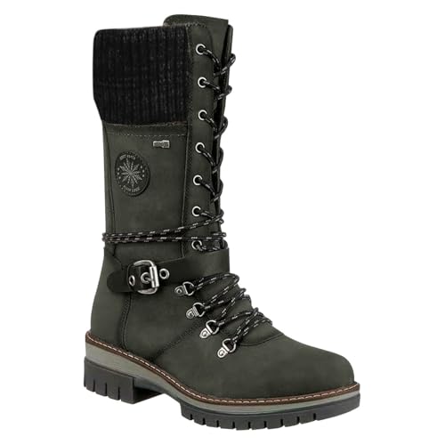 Cowboystiefel Damen Halbhoch Westernstiefel Halbhoch Cowboy Stiefel Braune Breit Winterstiefel Breit Westernstiefel Wildleder Cowboy Stiefeletten Winterstiefel Schwarz Chelsea Boots von Generic