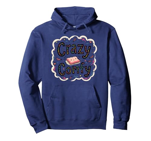 Crazy Comfy Freak in The Laken Gemütlicher Humor vor dem Schlafengehen Pullover Hoodie, Unisex für Erwachsene, Marineblau, M Crazy Comfy Freak in The Laken Gemütlicher Humor vor dem Schlafengehen Pullover Hoodie, Unisex für Erwachsene, Marineblau, M von Generic
