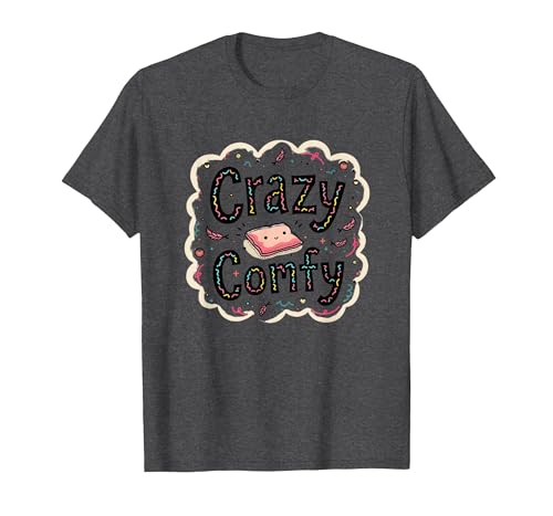Crazy Comfy Freak in The Laken Gemütlicher Humor vor dem Schlafengehen T-Shirt, Herren, Anthrazit Meliert, 3XL Crazy Comfy Freak in The Laken Gemütlicher Humor vor dem Schlafengehen T-Shirt, Herren, Anthrazit Meliert, 3XL von Generic
