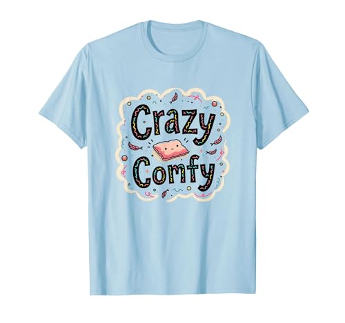 Crazy Comfy Freak in The Laken Gemütlicher Humor vor dem Schlafengehen T-Shirt, Herren, Himmelblau, L Crazy Comfy Freak in The Laken Gemütlicher Humor vor dem Schlafengehen T-Shirt, Herren, Himmelblau, L von Generic