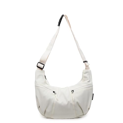 Crescent -Tasche for Frauen Crossbody Dumpling Bag for Reiseeinkaufsarbeit (Beige) von Generic