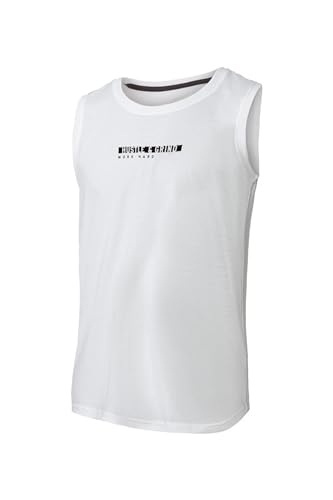 Crivit Herren Funktions Tanktop Muskelshirt Funktionstop Funktionsshirt Sport (DE/NL/SE/PL, Alphanumerisch, M, Regular, Regular, Weiiß) von Generic