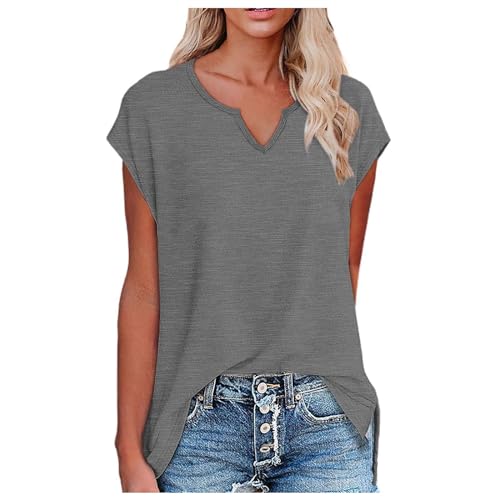 Crop Tops Damen Ärmellos Rundhals Tank Top,Sport Top Crop,Weißes Top Damen,Blusentop Blau,Lange Bluse,Ärmellose Dirndlbluse von Generic