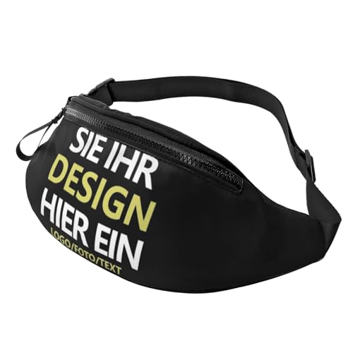 Crossbody bag selbst gestalten umhängetasche herren Sling Bag bedrucken brusttasche drucken Sie irgendeine Ihrer Design Foto Text mini Schultertasche personalisierte geschenk Vielseitiger Rucksack von Generic