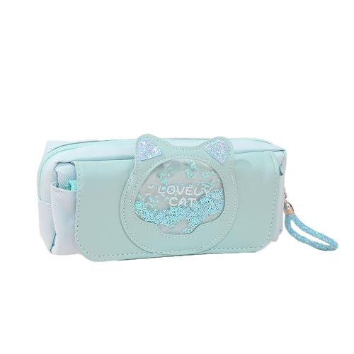 Cute Pencil Box, Bleistifthülle für Mädchen, große Kapazität Bleistiftbeutel(A) von Generic