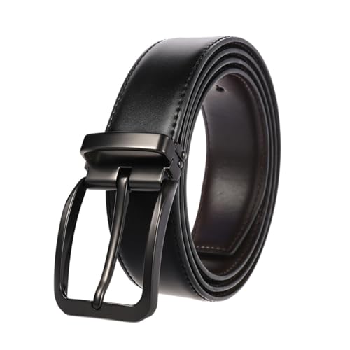 Generisch DSHDFJ Luxus Männer Gürtel H Buchstabe Automatische Schnalle Krokodil Muster Echtes Leder Gürtel Compatible With Männer Kleid Marke Berühmte Gurt ZD2141(130cm,Gold) von Generisch