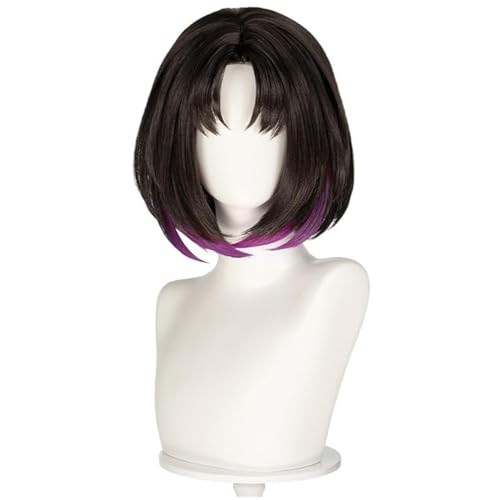 Damen Anime Cosplay Perücke Für Joi Elma Hitzebeständige Synthetik Perücken Für Halloween Kostüm Party Rollenspiel Mit Perückenkappe von Generic