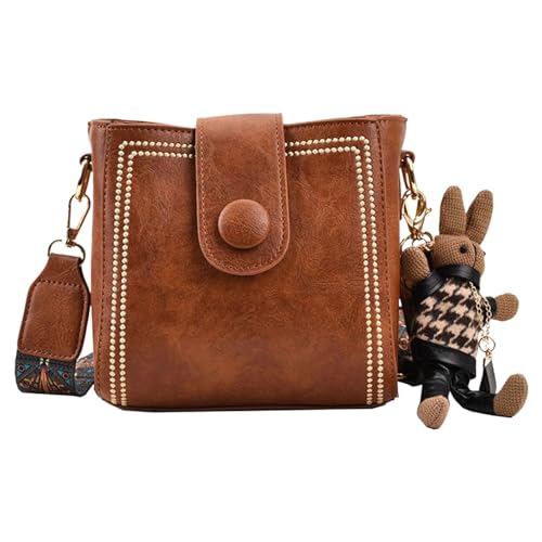 Damen Arbeitstasche, Umhängetasche, Umhängetasche, PU-Leder, kleine modische Messenger-Tasche, modisch, lässig, für Freundin, Ehefrau, Freundin, Schwester, , Se référer au descriptif von Generic