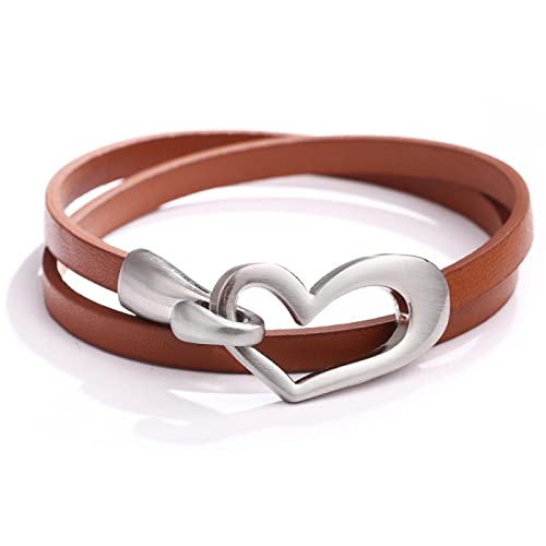 Damen Armbänder Infinity Freundschaftsarmband Damenarmbänder, Schlichte Liebesarmbänder, Halsketten, Choker, Handschmuck Aus Leder von Generic