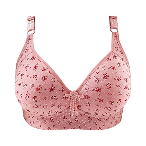 Damen-BH mit Frontverschluss, Gepolstert Bralette, Nahtlose Bequem Bra Bustier Weste Unterwäsche, Formend Push-Up-BH Bügelfreier Weiche Schale BHS Elegant BH Rücken BH Yoga Bra Sport BH Ohne Bügel von Generic