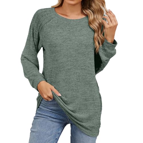 Damen Basic Langarmshirt Beige Langarm Langarmshirt Damen Langarm Hemd Damen Lang Basic Shirt Damen Langarm 3Er Pack Langarmshirt Royalblau Damen Damen Pulli von Generic