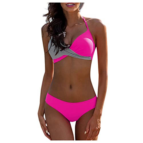 Damen Bikini Set Sexy Push Up Badeanzug Zweiteilige Bademode Swimsuit von Generic