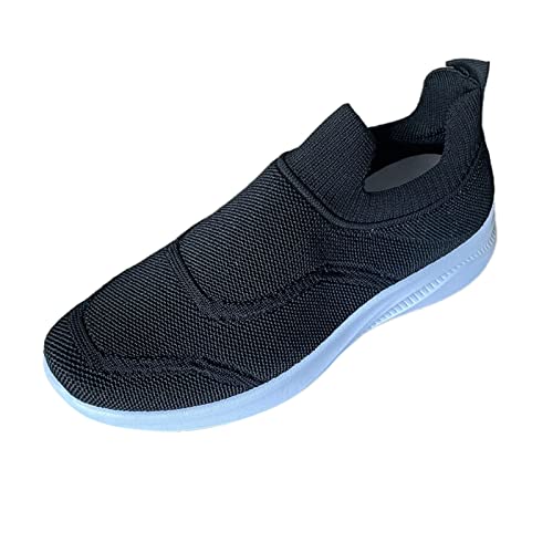 Damen Canvas Sneaker Freizeit Sommer Sportschuhe Laufschuhe Atmungsaktive Mode für Studenten und Jugendliche Klein Damen Schuhe (Black, 40) von Generic