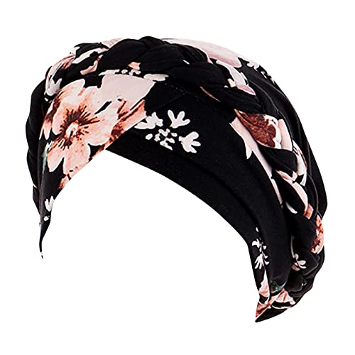 Damen Chemo Mützen Muslim Turban Beanie Damen Chemo Hut für Krebs Haarausfall Chemotherapie Rosa Damen Chemo Mützen Muslim Turban Beanie Damen Chemo Hut für Krebs Haarausfall Chemotherapie Rosa von Generic