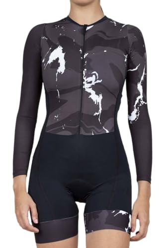 Damen Einteiler Jumpsuit Langarm Bodys für Radfahren Beruf Anzug Kleidung Radfahren Skinsuits XS-3XL, 10, 3XL Damen Einteiler Jumpsuit Langarm Bodys für Radfahren Beruf Anzug Kleidung Radfahren Skinsuits XS-3XL, 10, 3XL von Generic