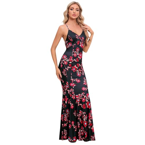 Damen Elegant Lange Ballkleider Satin A-Linie Backless Hochzeitskleid Abendkleider Sexy Neckholder Spaghetti Brautkleid Kleider Lang Prinzessin Brautjungfer Kleid Damen Elegant Lange Ballkleider Satin A-Linie Backless Hochzeitskleid Abendkleider Sexy Neckholder Spaghetti Brautkleid Kleider Lang Prinzessin Brautjungfer Kleid von Generic