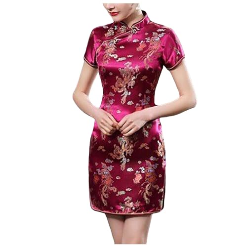 Damen Frauen Partykleid Cheongsam Qipao Chipao Abendkleid Chinesisch Etuikleider von Generic