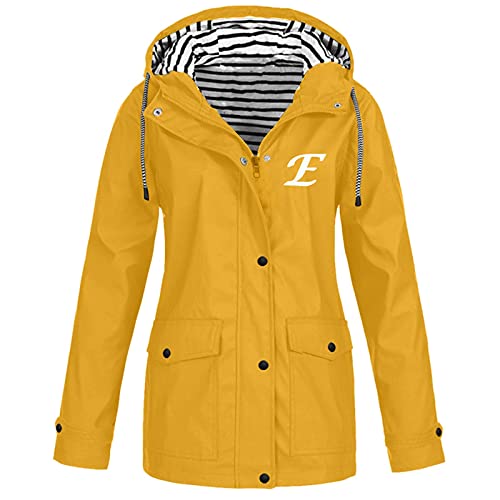 Damen Friesennerz Regenjacke mit Kapuze Regenjacke Damen Winter Regenjacke Regenjacke Fahrrad Regenjacke Jungen 164 Wasserdicht Regenjacke Damen Gr 56 von Generic