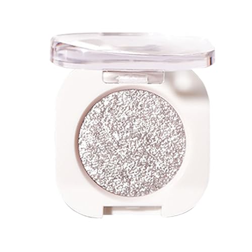 Damen Geschenkset Schminke Einzelne Lidschatten, Lidschatten, Lidschatten, Neutraler gepresster Puder, Einzelner veganer Lidschatten, Talk & 1,2 g Schwarzer Lidschatten Wasserfest (L, One Size) von Generic