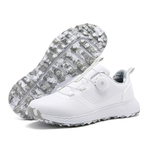 Damen Golf Trainer Atmungsaktiv Leicht rutschfest Wasserdicht Freizeit Mode Schuhe Spikeless Tennis Golf Schuhe,Grau,36 EU Damen Golf Trainer Atmungsaktiv Leicht rutschfest Wasserdicht Freizeit Mode Schuhe Spikeless Tennis Golf Schuhe,Grau,36 EU von Generic