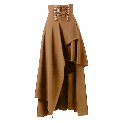 Damen Gothic Kleidung Vintage Baumwolle Schwarze Spitzenröcke Mit Schürze Kinder Damen Gothic Kleidung Vintage Baumwolle Schwarze Spitzenröcke Mit Schürze Kinder von Generic