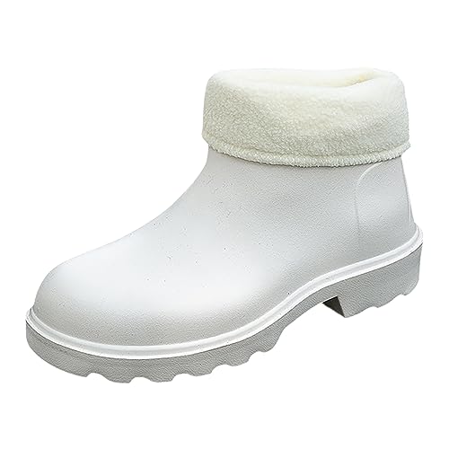 Damen Gummistiefel Lange Robust Regenschuhe Outdoor Outdoor Regenschuhe Outdoor Halbhoch für Gartenarbeit Landwirtschaft Angeln Spaziergang mit dem Hund von Generic