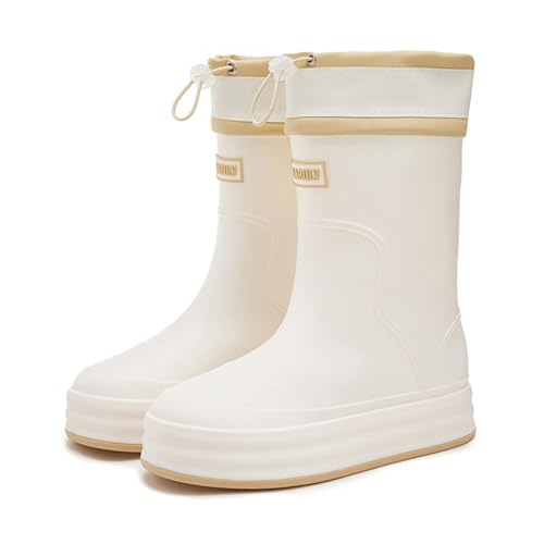 Damen Gummistiefel Outdoor Bequeme Regenschuhe Robust rutschfeste Gummistiefel Wasserdichte Breite Füße Rain Boots für Regen, Schlamm und alle Jahreszeiten, praktisch, kurze Gartenschuhe Damen Gummistiefel Outdoor Bequeme Regenschuhe Robust rutschfeste Gummistiefel Wasserdichte Breite Füße Rain Boots für Regen, Schlamm und alle Jahreszeiten, praktisch, kurze Gartenschuhe von Generic