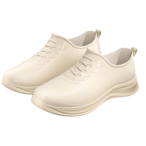 Damen Gummistiefel Wasserdichte Lässig Regenschuhe rutschfeste Lange Rain Boots Robust Lässig Gartenstiefel 2025 Neue von Generic