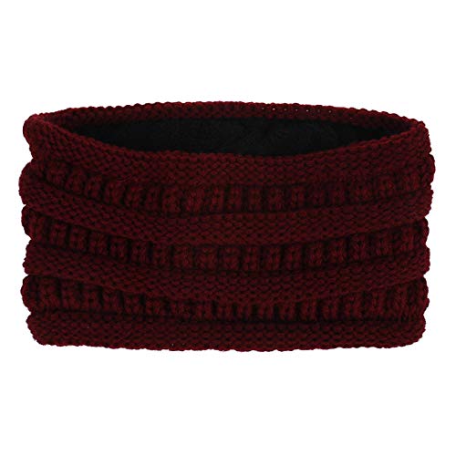 Damen Haarband, handgefertigt, Sportmode, Haarband, warm, gestrickt, Stirnband, Frat Things (a-Wine, Einheitsgröße) von Generic