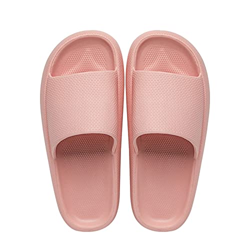 Damen Hausschuhe Gemütliche Leichte Hausschuhe Badeschuhe Super Weich rutschfest Hausschuhe Sommer rutschfeste Hausschuhe Strand Sandalen Pantoffeln Slippers Unisex Duschsandale Badezimmer von Generic