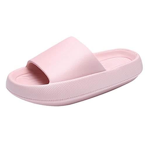 Damen Hausschuhe Gemütliche Leichte Sommer Schlappen Schlappen 100% Eva Badeschlappen Cozy Slides Herren Damen Pantoffeln Orthopädische Sandalen Slippers Garten Dusche Slides Schuhe von Generic