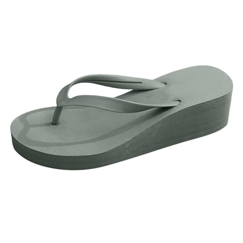 Damen Hausschuhe Slingback Orthopädische Slide Sommer Schwarz Espadrilles Keilabsatz und Clip-Zehe lässige Schleife Leder Comfort für Strand Reisen Trekking von Generic