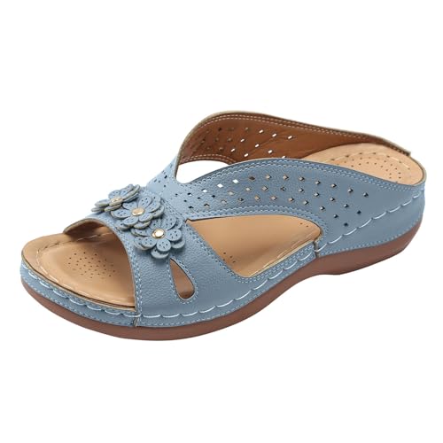 Damen Hausschuhe Slingback Orthopädische Slide Strandschuhe Blumen Bohemian Keilabsatz und Clip-Zehe Blockabsatz Barfuss Freizeit Offene Schuhe für Herren Damen Hausschuhe Slingback Orthopädische Slide Strandschuhe Blumen Bohemian Keilabsatz und Clip-Zehe Blockabsatz Barfuss Freizeit Offene Schuhe für Herren von Generic