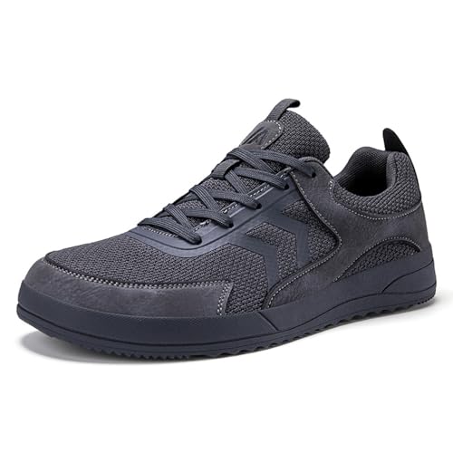 Damen Herren Wanderschuhe Sportschuhe Ergonomischer Breite Zehenbox Und Zero-Drop Mode Air Leichte Laufschuhe Outdoor-Board-Schuhe High Top Spike Cleats MäNner Teenager von Generic