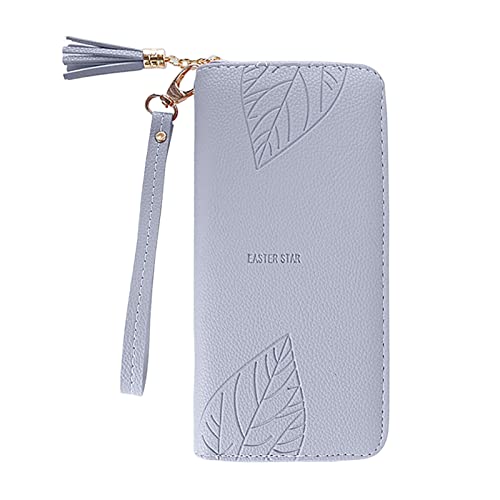 Damen Kleine Münze Karte Schlüsselanhänger Brieftasche,Kurze Mode Münzfach Kleine PU Geldbörse Outdoor Karte Fashion Trend Geldbörse Einfache Mehrere Kartenfächer Clutch Bag von Generic