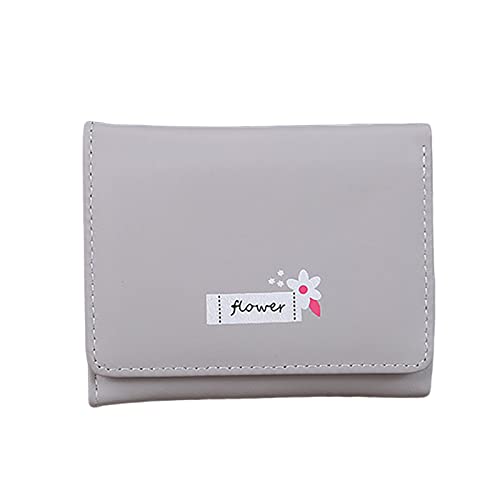 Damen Kleine Münze Karte Schlüsselanhänger Brieftasche,langes Vintage Klein Geldbörsen einfache Lange Mappen bequem Kitkartenhüllen Einfache Mehrere Kartenfächer Clutch Bag von Generic