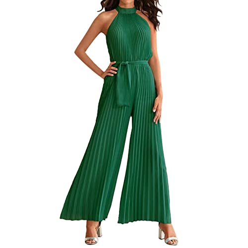 Damen Kurzarm Lang Jumpsuit,Weißer Hochzeits Jumpsuit,Overall Festlich,Jumpsuits Weiss Hochzeit,Sommer Jumpsuit Festlich,Kurzer Jumpsuit Sommer,Sommer Jumpsuit von Generic