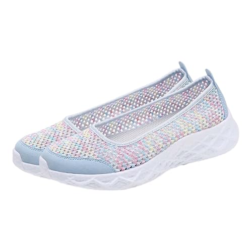 Damen Laufschuhe, ohne Schnürsenkel, Mokassins, orthopädisch, Sportschuhe, rutschfest, leicht, atmungsaktiv und bequem, Sneaker, modisch, camouflage, 38 EU von Generic