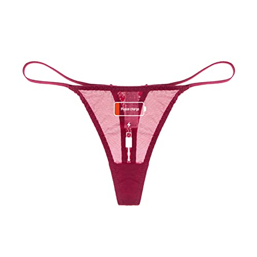 Damen Lustig Printed Erotisch G-Strings Frauen Hipster Spitze Niedrige Taille Slips Aushöhlen Transparent Nahtlos Untenhosen Ultra Dünne Reizwäsche Bequeme Atmungsaktiv Unterwäsche Bikini von Generic