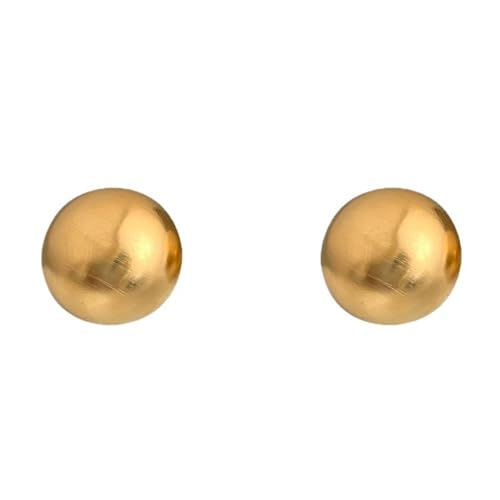 Damen Ohrringe Zirkonia Baumeln Creolen Ohrnägel Gebürstete Kugelohrringe Retro-Damenohrringe von Generic