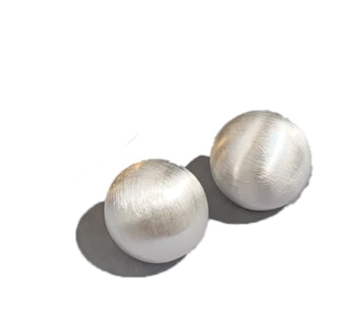 Damen Ohrringe Zirkonia Baumeln Creolen Ohrnägel Gebürstete Kugelohrringe Retro-Damenohrringe von Generic